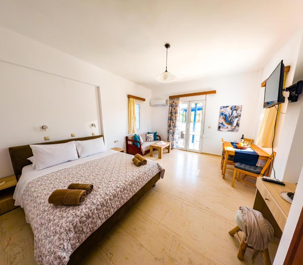Anna Ageliki Aparthotel Damnoni Luaran gambar